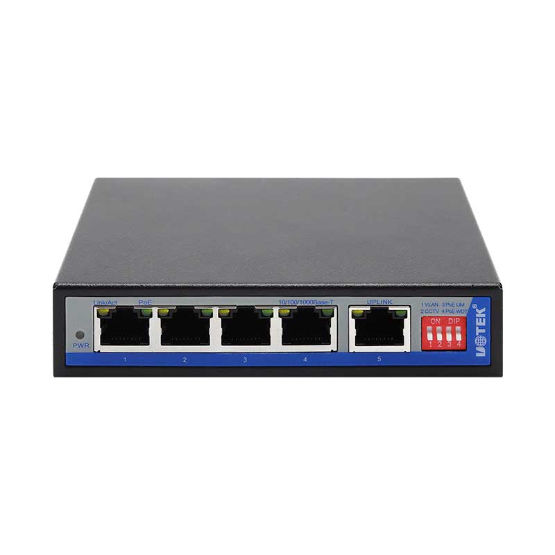 5口全千兆POE交換機