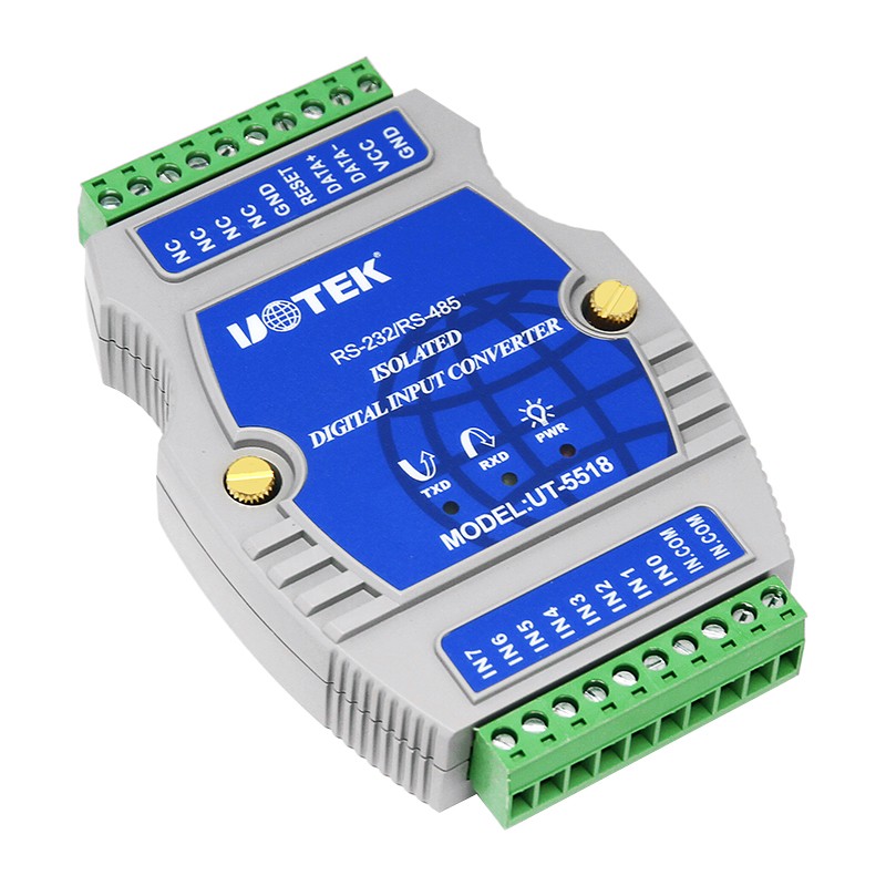 數字量8通道光隔濕接點I/O輸入模塊